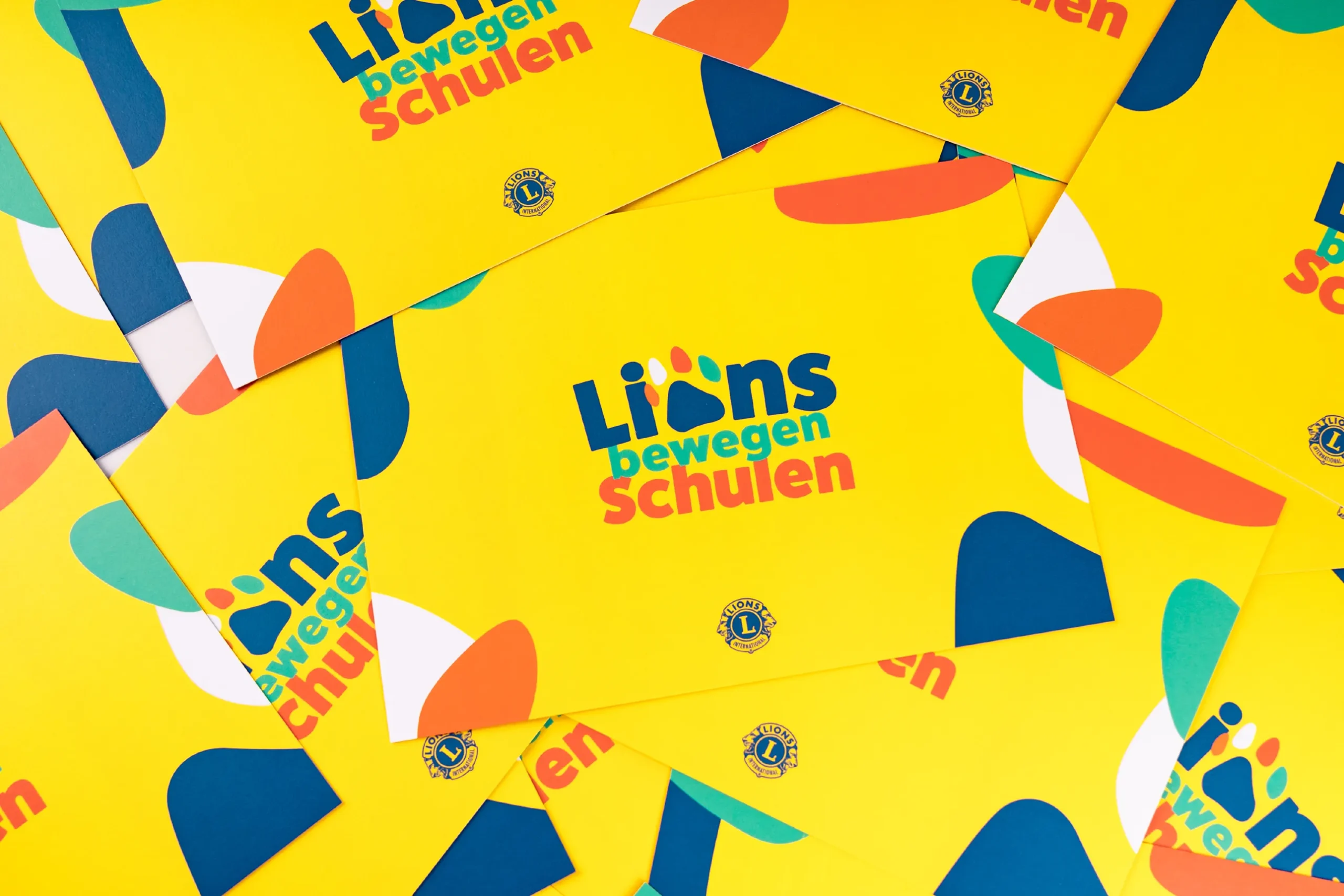 Lions Bewegen Schulen Logo & Karten